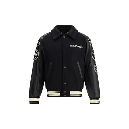 Golden Goose Black Fleece Wool Bomber