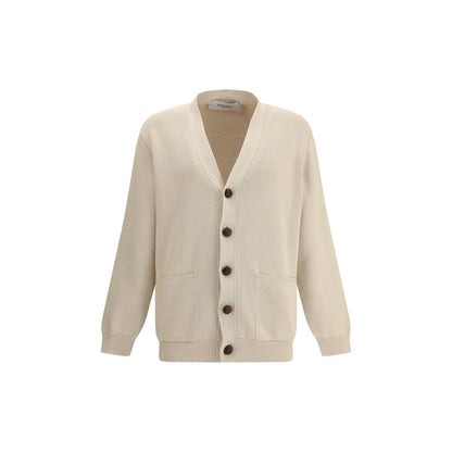 Golden Goose Cream Cotton Cardigan