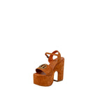 Guess Brown Suede Leather High Heel