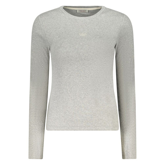 Guess Jeans Gray Cotton Women's T-Shirt