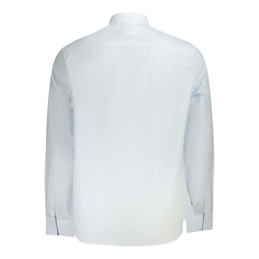 Guess Jeans Light Blue Cotton Men Shirt