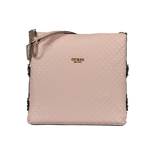 Guess Jeans Rosa Polyurethane Women Handbag 1728,67403481248,Bags,Guess Jeans,Handbags - Bags,New with tags,Pink,Women