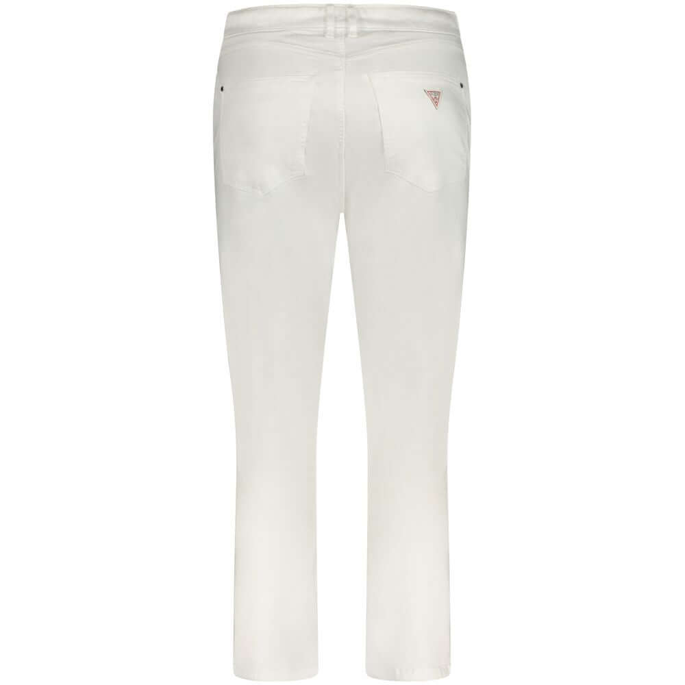 Guess Jeans White Cotton Women Skinny Jean