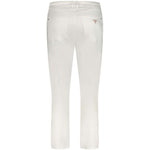 Guess Jeans White Cotton Women Skinny Jean