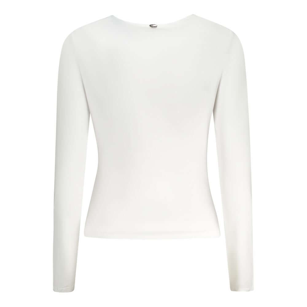 Guess Jeans White Polyester Women T-Shirt