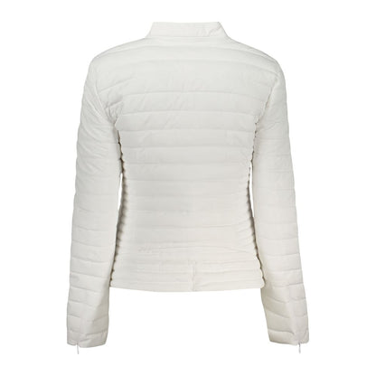 Guess Jeans White Polyurethane Women's Jacket