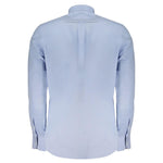 Harmont & Blaine Light Blue Cotton Men Shirt