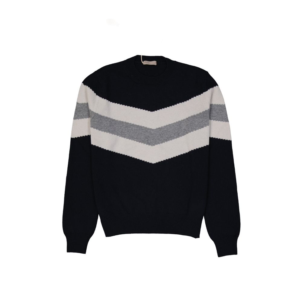 Herno Blue Wool Sweatshirt 1728,75611013280,Blue,Clothing,Herno,IT52 | XL,Men,New with tags,Sweaters - Clothing,Sweatshirts - Sweaters - Clothing