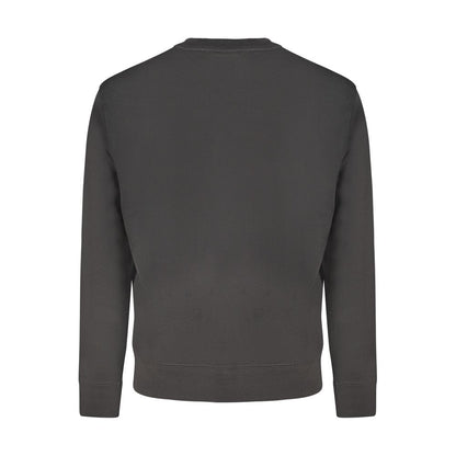 Hugo Boss Black Cotton Men Sweater