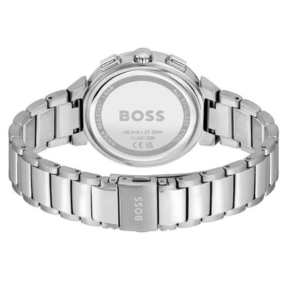 Hugo Boss Silver Stainless Steel Dress Watch