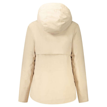 K-WAY Beige Polyester Woman Jacket