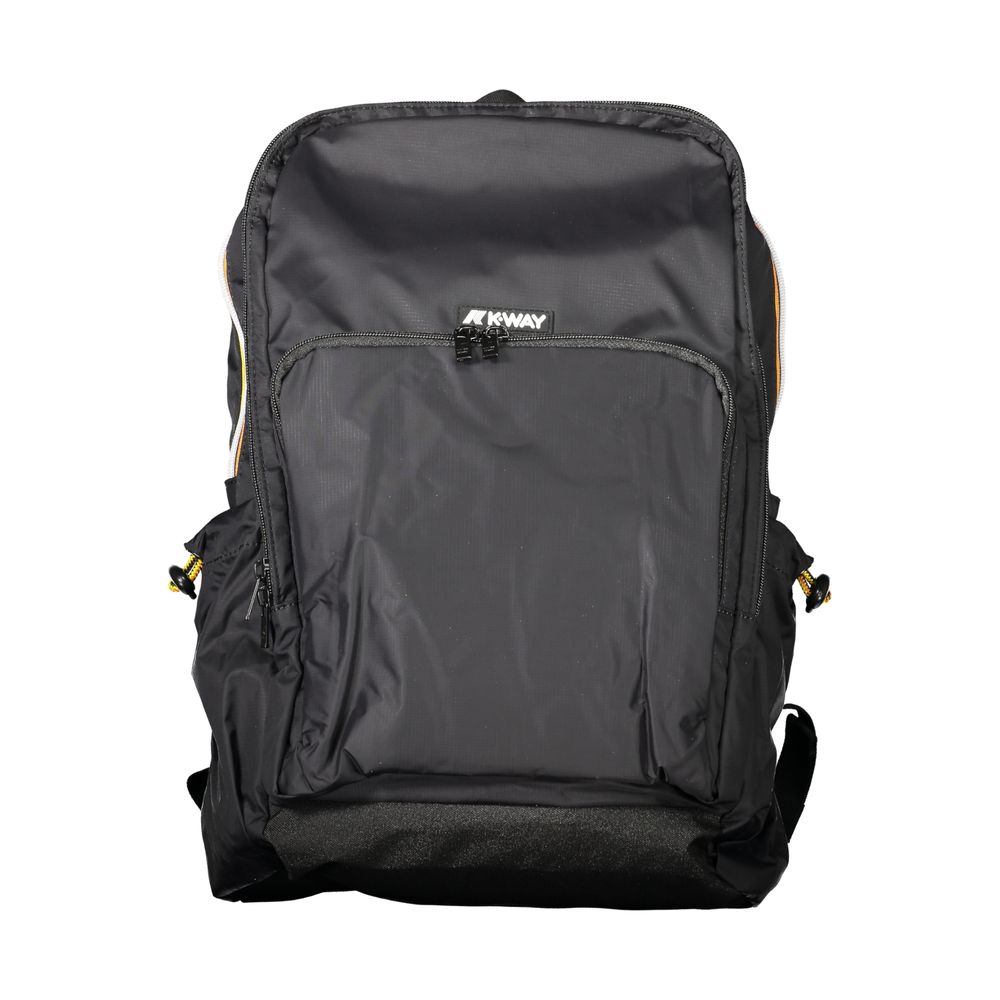 K-WAY Black Poliammide Men Backpack