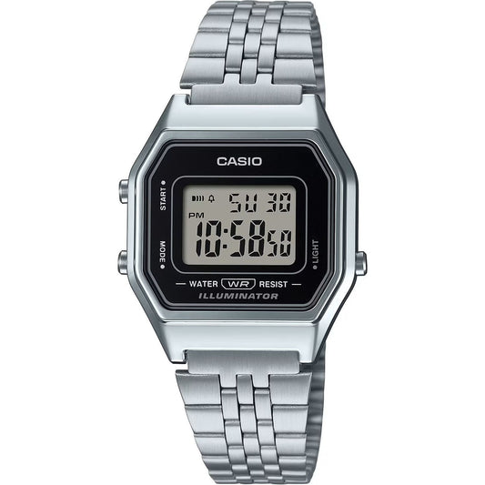 CASIO VINTAGE Mod. ICONIC LADY STEEL - BLACK-0