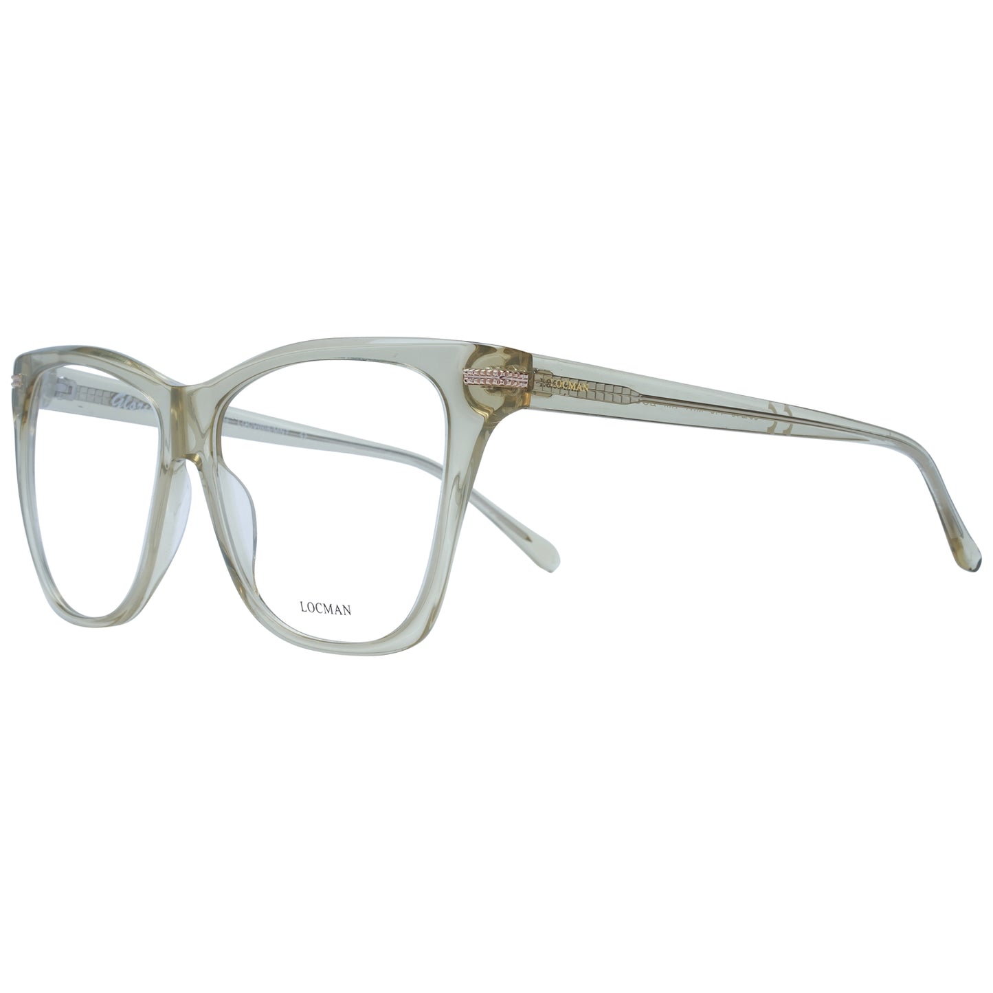 LOCMAN MOD. LOCV008 59MNT lady's eyewear with stylish light frame design.
