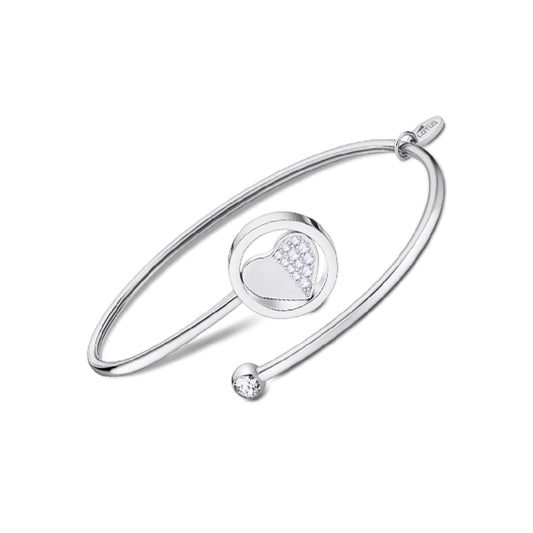 LOTUS JEWELS JEWELRY Mod. LS2169-2/2 silver bracelet with heart detail