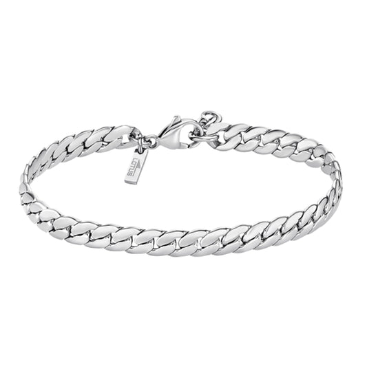 Silver bracelet from LOTUS JEWELS JEWELRY Mod. LS2210-2/1 collection, showcasing a sleek and elegant design.