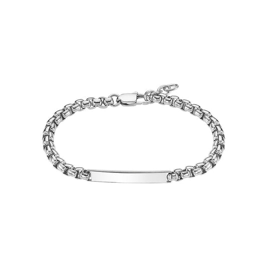 LOTUS JEWELS JEWELRY Mod. LS2365-2/1 silver chain bracelet