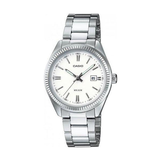 CASIO COLLECTION Mod. LADY DATE WATCHES CASIO CLASSIC & VINTAGE Light Gray