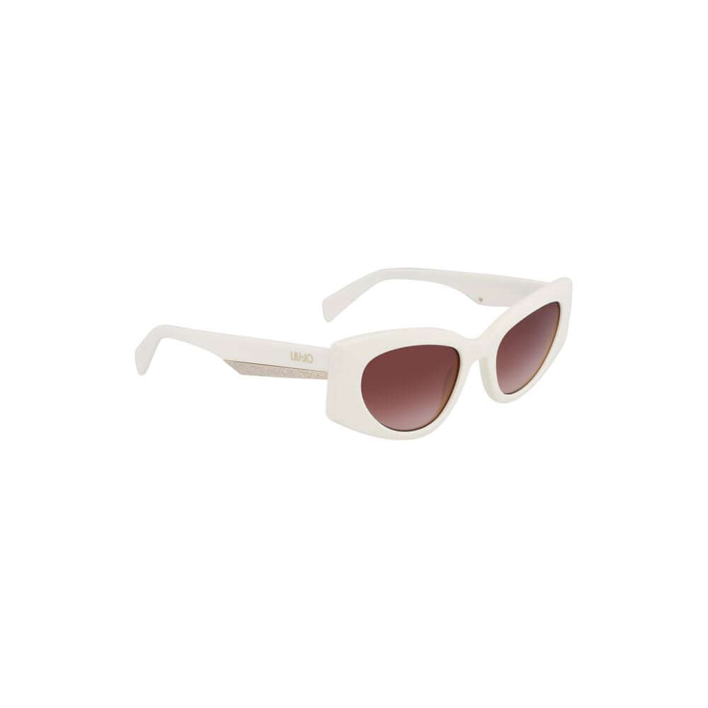 Liu Jo White Acetate Women Sunglasses