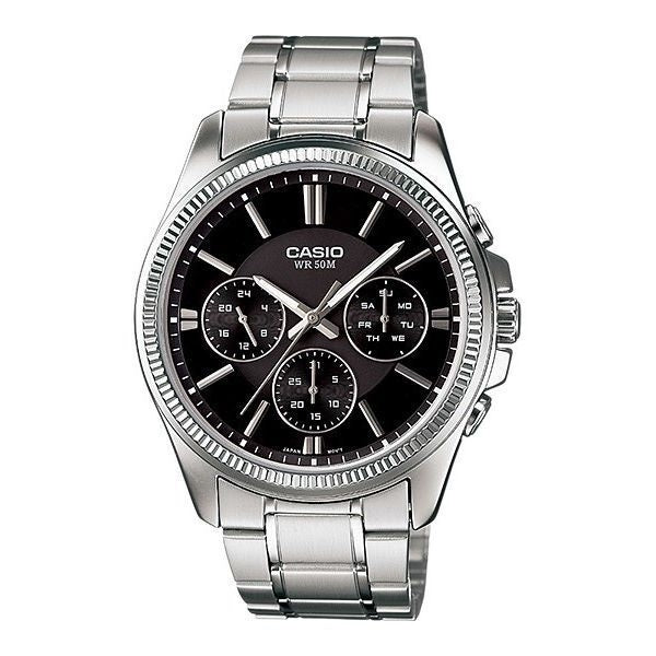 CASIO COLLECTION Mod. MULTIFUNCTION CALENDAR - BLACK WATCHES