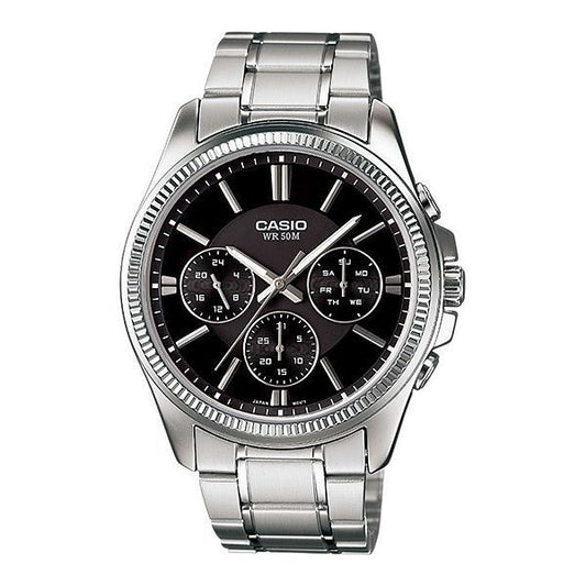 CASIO COLLECTION Mod. MULTIFUNCTION CALENDAR - BLACK WATCHES