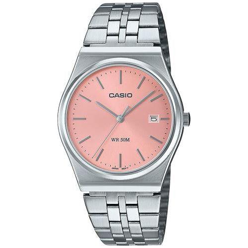 CASIO COLLECTION Mod. DATE SALMON PINK WATCHES CASIO Gray