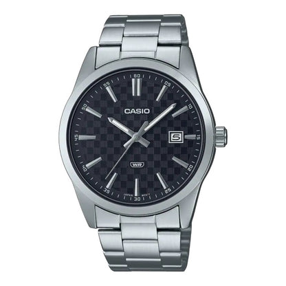 CASIO COLLECTION Mod. DATE - CARBON LOOK - BLACK WATCHES