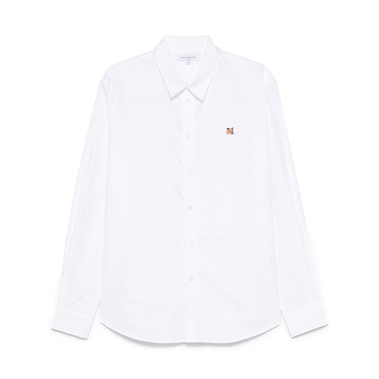 Maison Kitsuné Maison Kitsune classic shirt wth fox head logo Shirts
