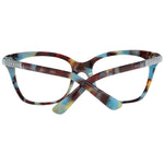 Marciano by Guess Multicolor Women Glasses Frame in acetate & metal, square style with full-rim, demo lenses, size 53-17-140.