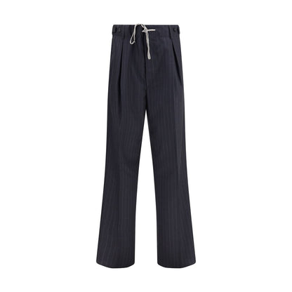 Margiela Gray Wool Casual Pants
