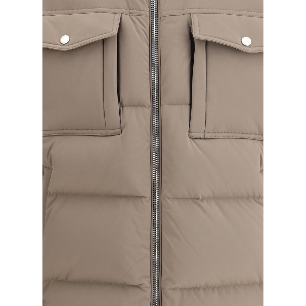 MooRER Beige Alarick Padded Down Jacket