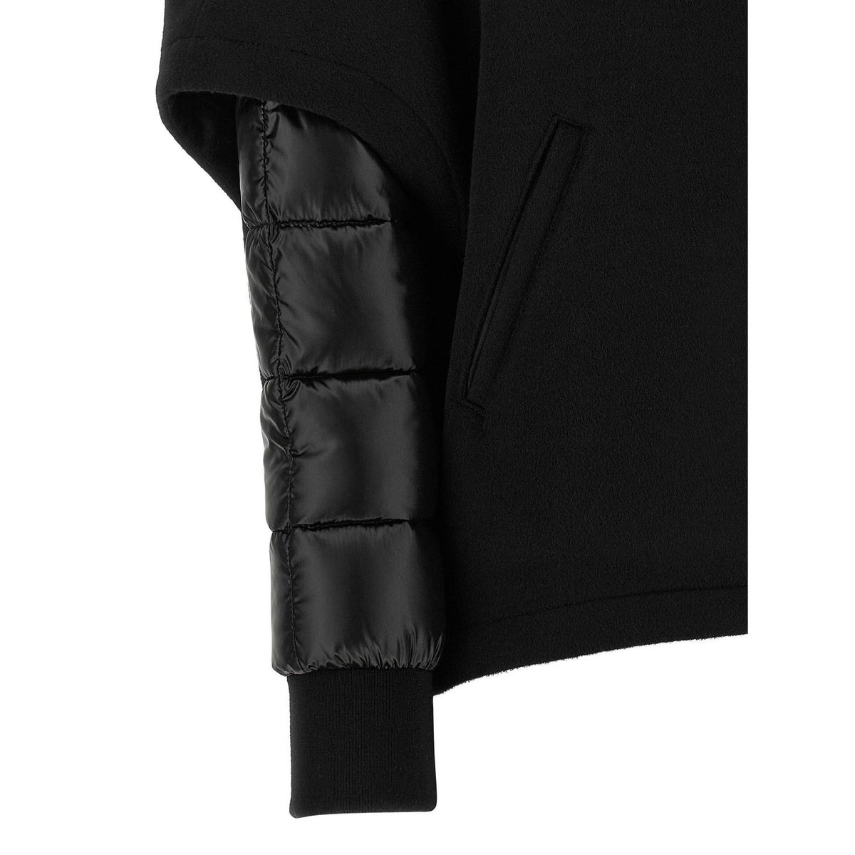 MooRER Black Wool Shell Jacket