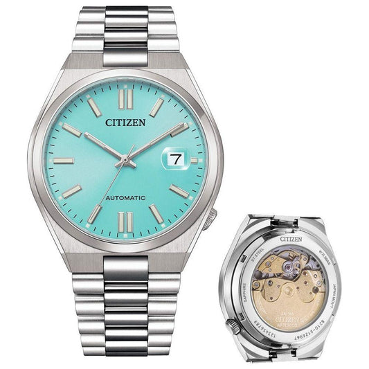 CITIZEN Mod. TSUYOSA Automatic - AQUA GREEN WATCHES CITIZEN Gray