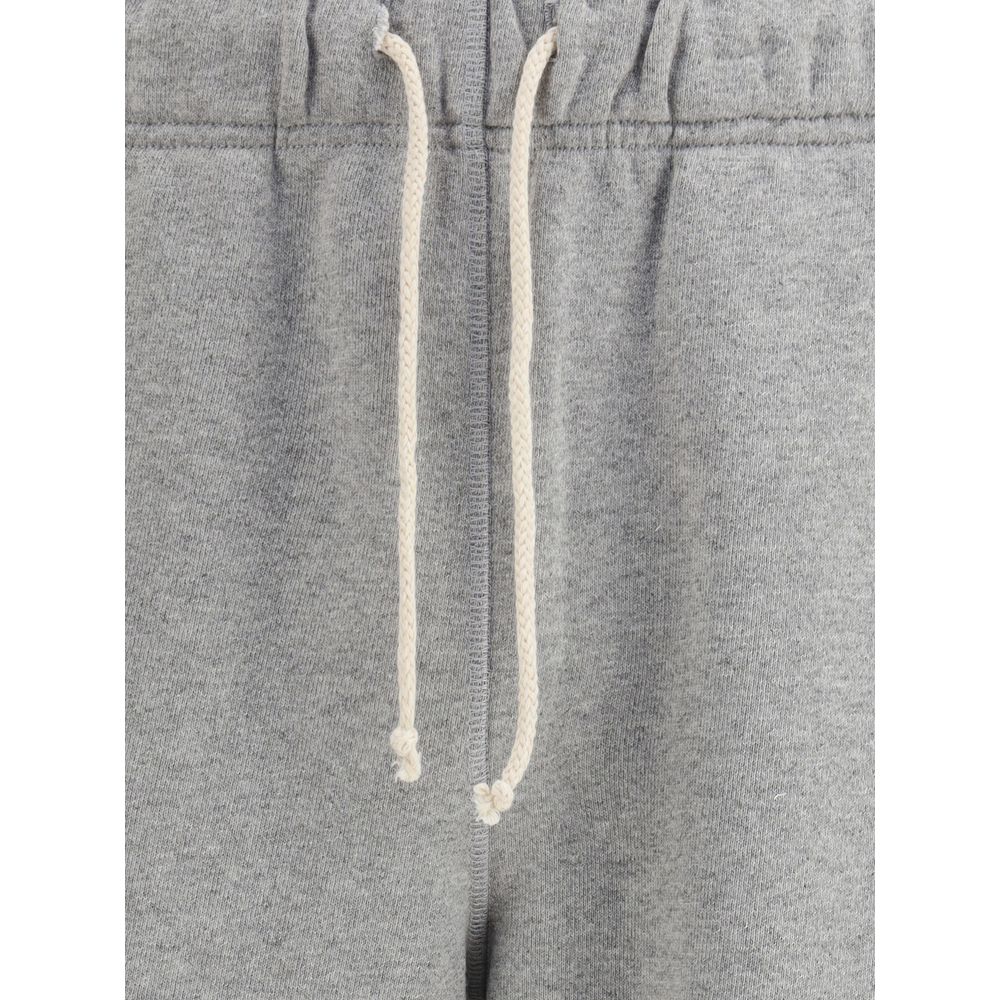 New Balance Gray Cotton Joggers (Workout Pants)