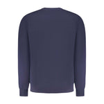 North Sails Blue Cotton Men Sweatshirt