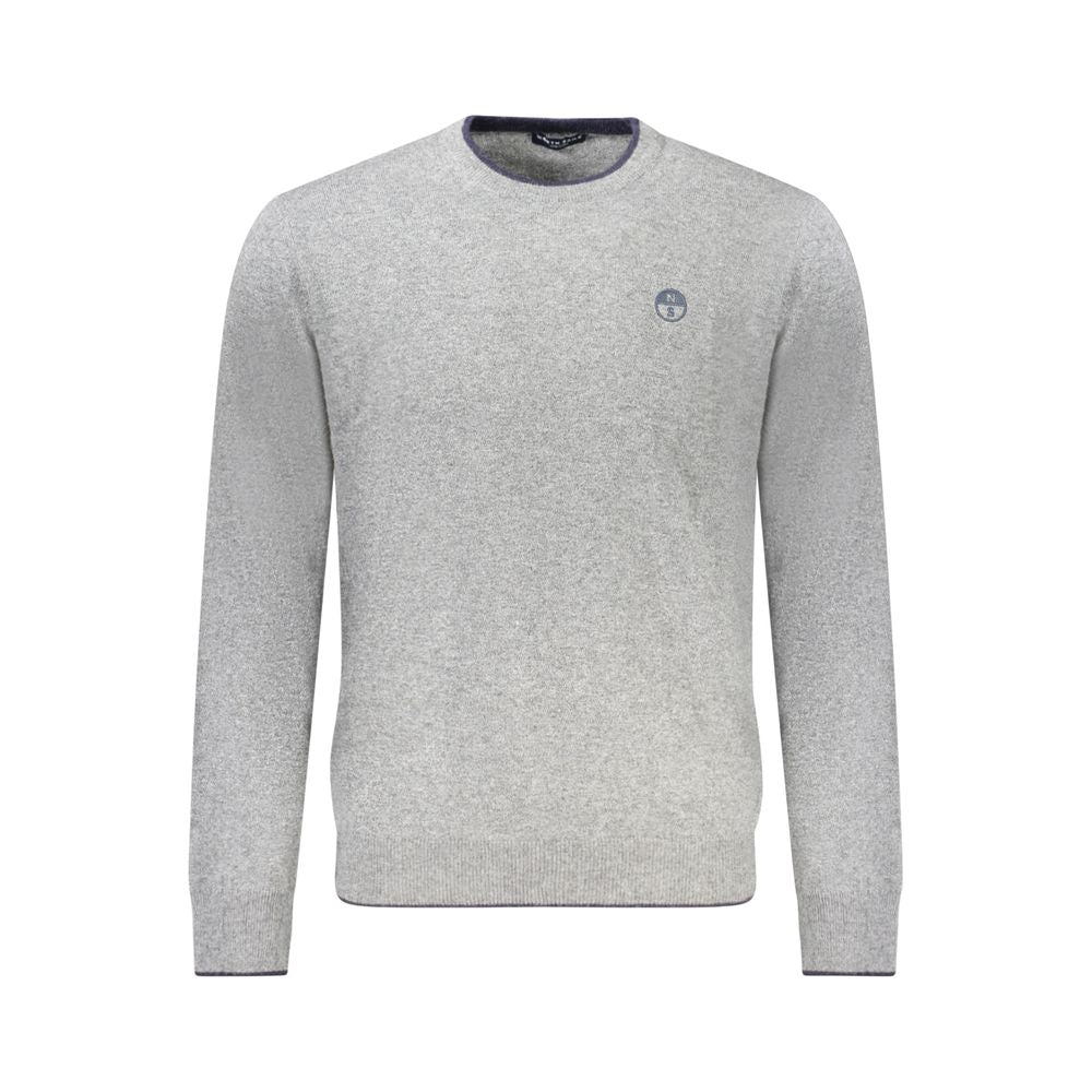 North Sails Grigio Wool Mens Sweater