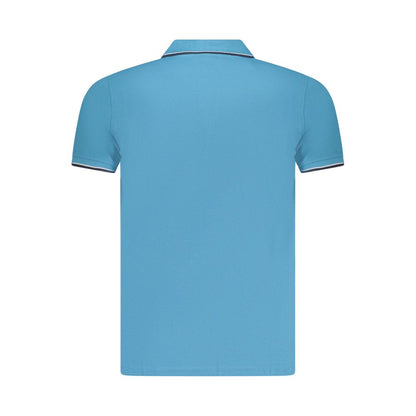 Norway 1963 Azzurro Cotton Men Polo