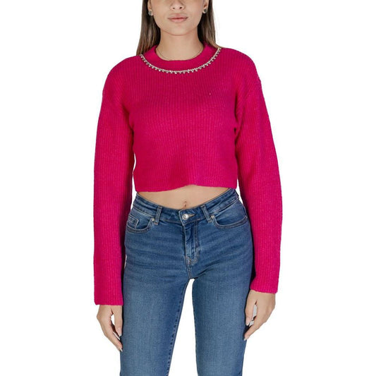 Only Pink Recycled Polyester Sweater ON-14843500134-IT44|L