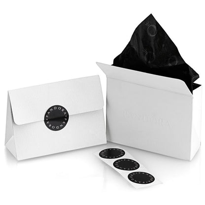 Official packaging for PANDORA Mod. 790071C00 with branded black and white design.