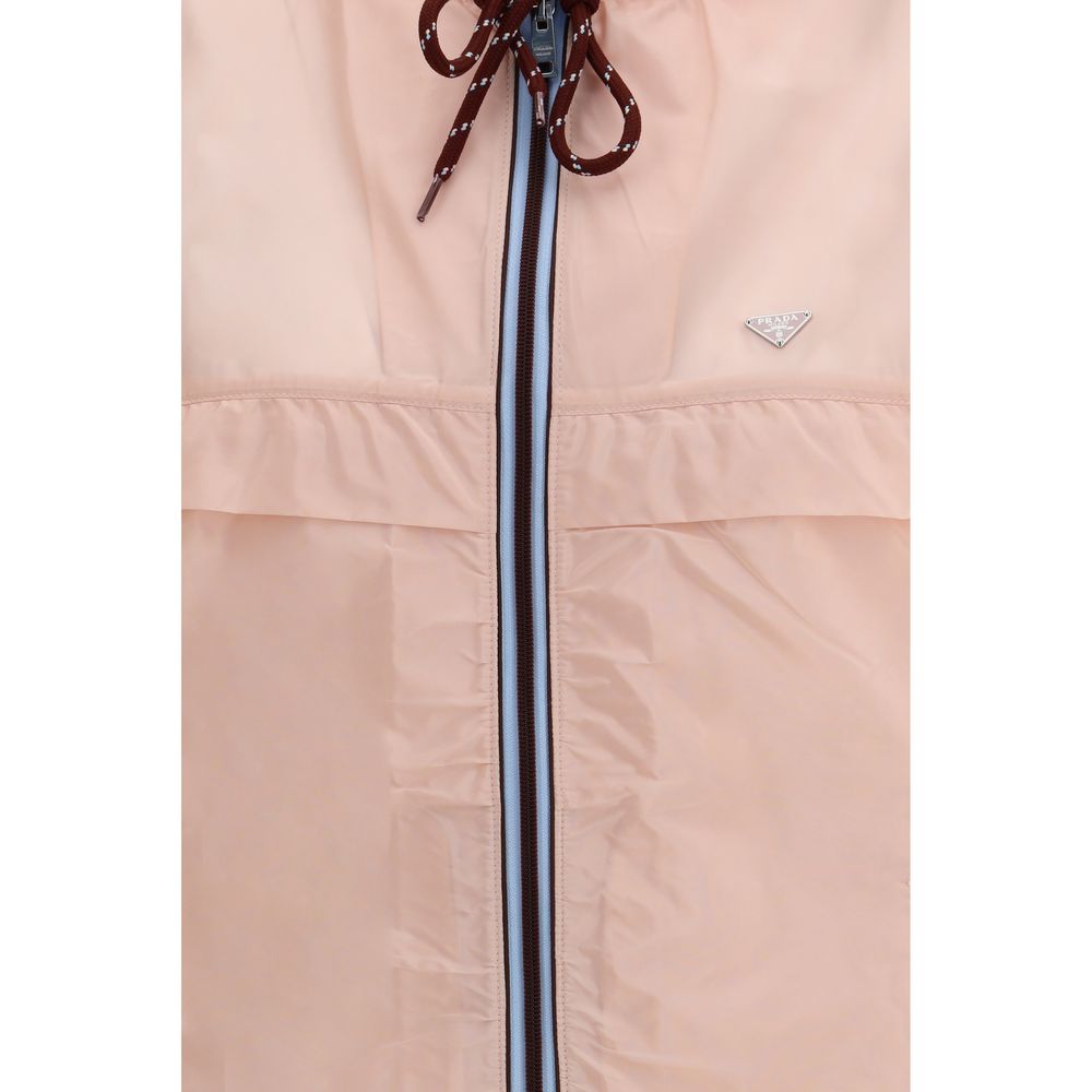 Prada Multicolor Recycled Polyamide Shell Jacket 1728,72470364320,Clothing,IT38 | S,IT40 | M,IT42 | L,Jackets & Coats - Clothing,Multicolor,New with tags,Prada,Shell Jackets - Jackets & Coats - Clothing,Women