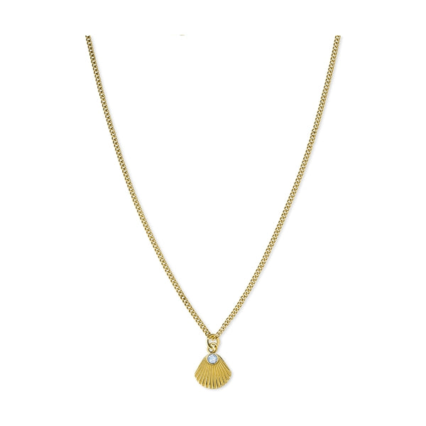 ROSEFIELD JEWELS JEWELRY Mod. JPNSCG-J268 gold necklace with a shell pendant