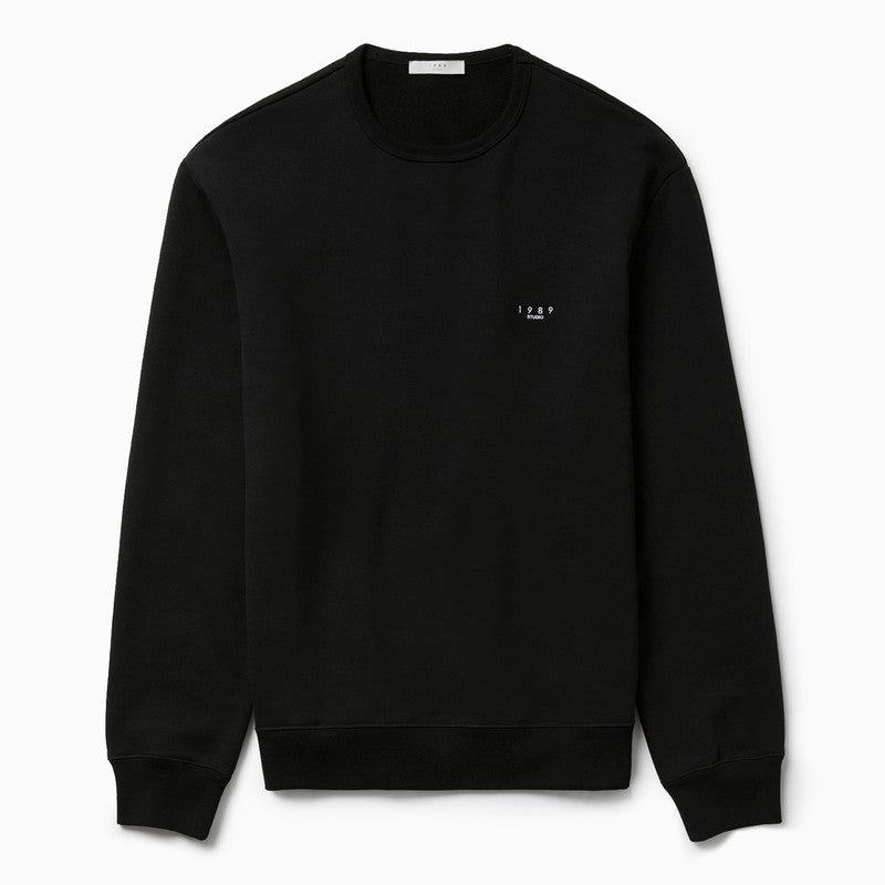 1989 Studio crewneck sweat black S03UMB001FLE001/Q_1989-0100_323