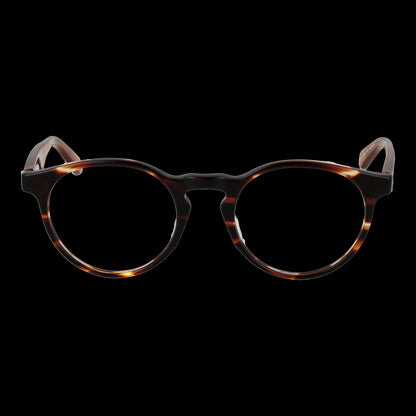 SCOTCH & SODA MOD. SS4009 49173 round tortoiseshell eyeglasses for gent on black background