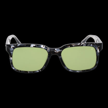 SCOTCH & SODA MOD. SS8017 54010 sunglasses for gent with black frame and green lenses.