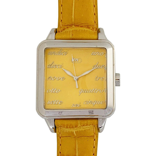 WINTEX MILANO Mod. SQUARE WATCHES WINTEX MILANO Goldenrod