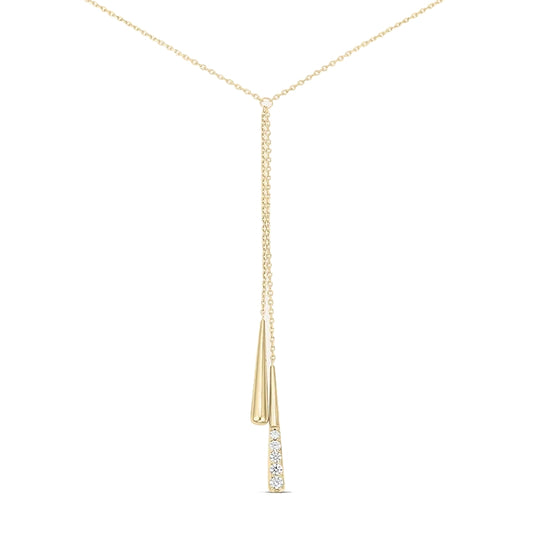 Elegant gold necklace by STROILI Mod. 1694974 with a modern design and sparkling accents, perfect for sophisticated style.