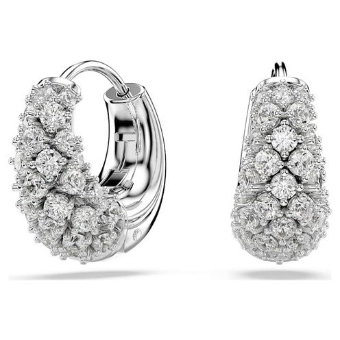 Elegant SWAROVSKI JEWELS JEWELRY Mod. 5732282 diamond hoop earrings, luxury crystal design for sophisticated style.