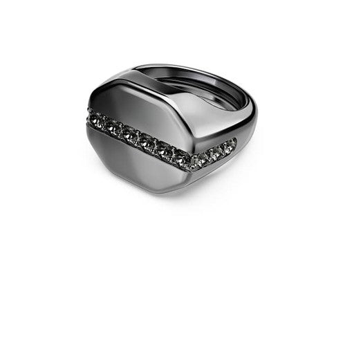 SWAROVSKI JEWELS JEWELRY Mod. 5732869 elegant silver ring with embedded crystals