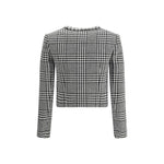 Self-Portrait Check Blazer
