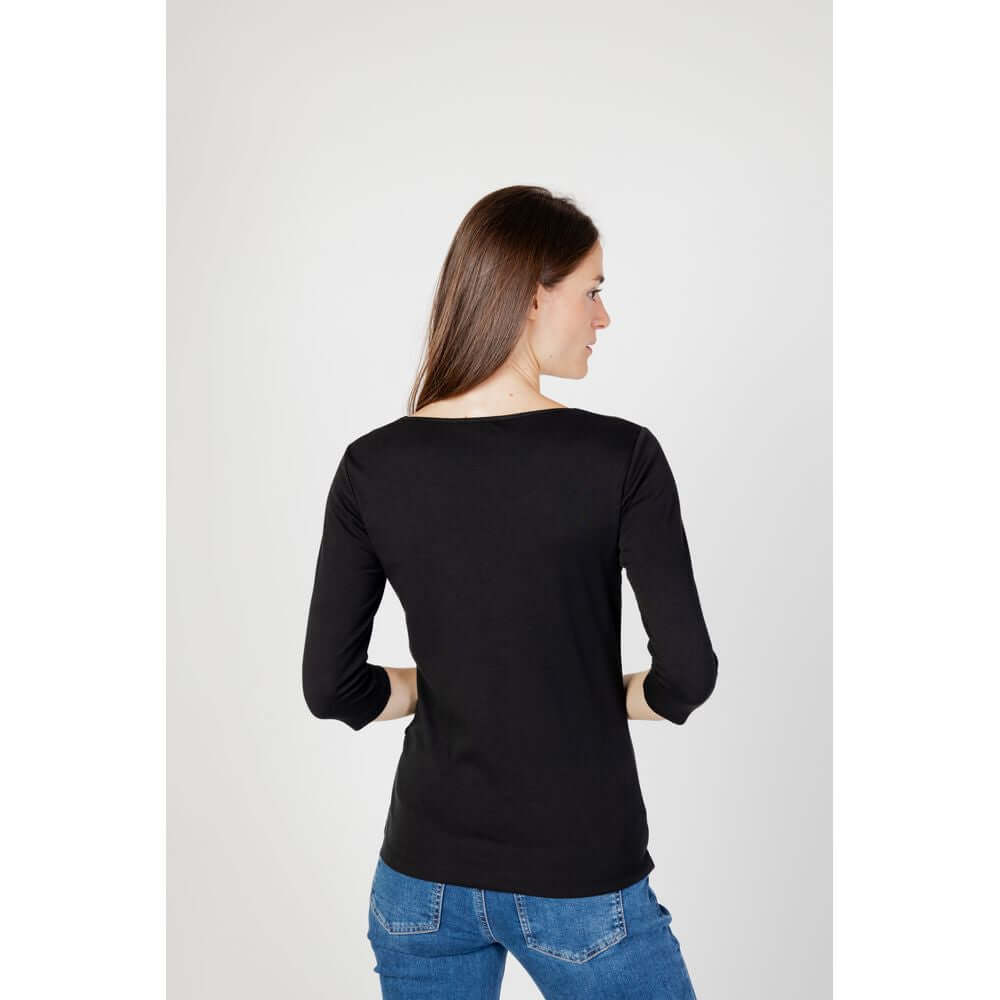 Street One Black Cotton Long Sleeve